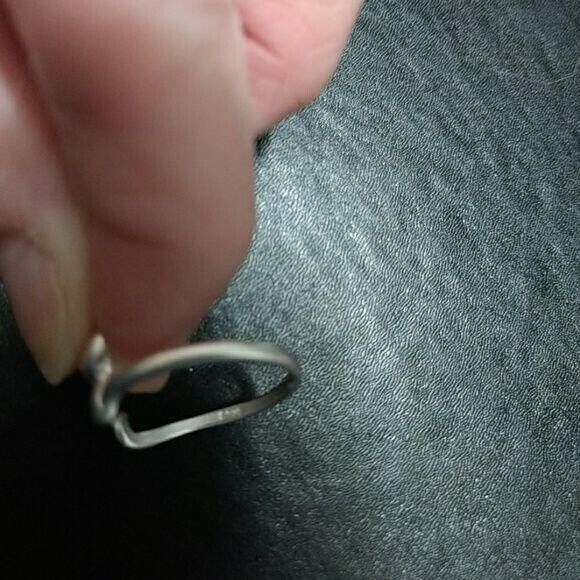 *Sale* Adorable sterling silver kitty cat ring - Picture 4 of 7